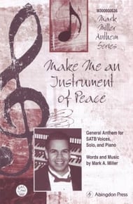 Make Me an Instrument of Peace SATB choral sheet music cover